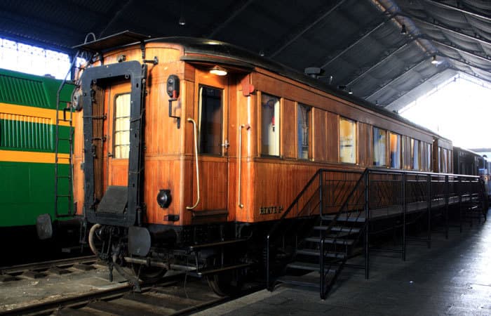 Lugar Museo del Ferrocarril de Madrid