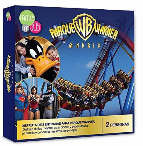 Place NJOY Experiences - Caja Regalo - Parque Warner - 2 entradas