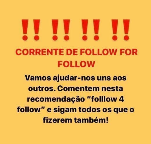 Moda Corrente FOLLOW 4 FOLLOW