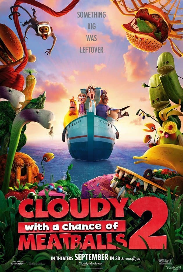 Película Cloudy with a Chance of Meatballs 2