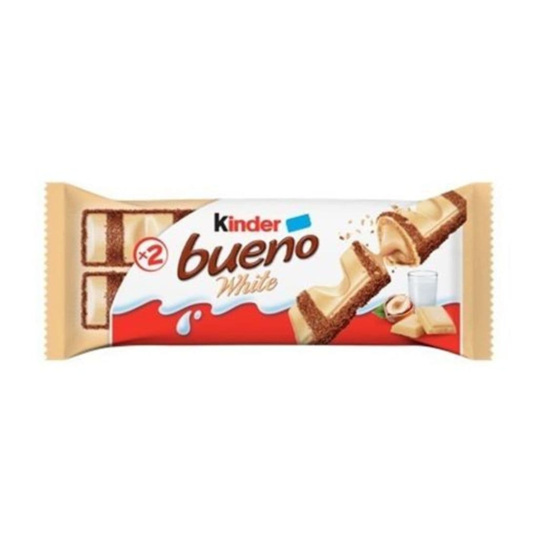 Producto KINDER BUENO BLANCO 2 BARRITAS 43 GR