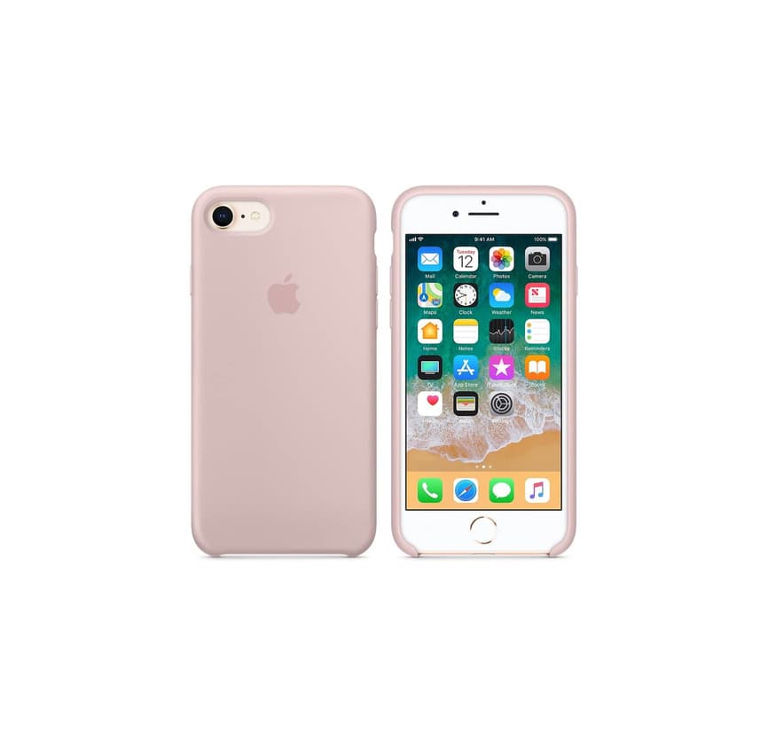 Producto Funda para iPhone 7/8 Carcasa Silicona Suave Colores del Caramelo con Superfino