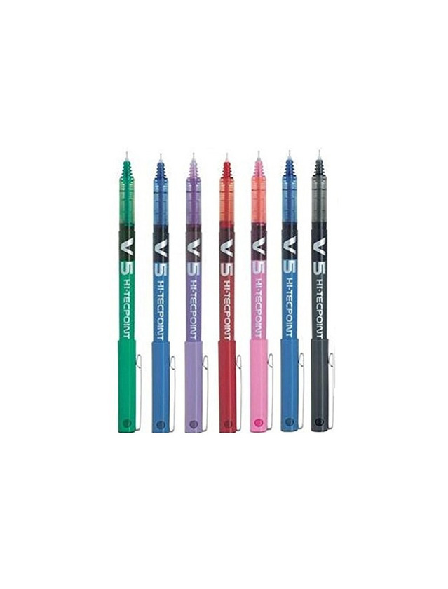 Product Pack de 7 Bolígrafos Pilot BX V5 Varios Colores - Bolígrafo Extra