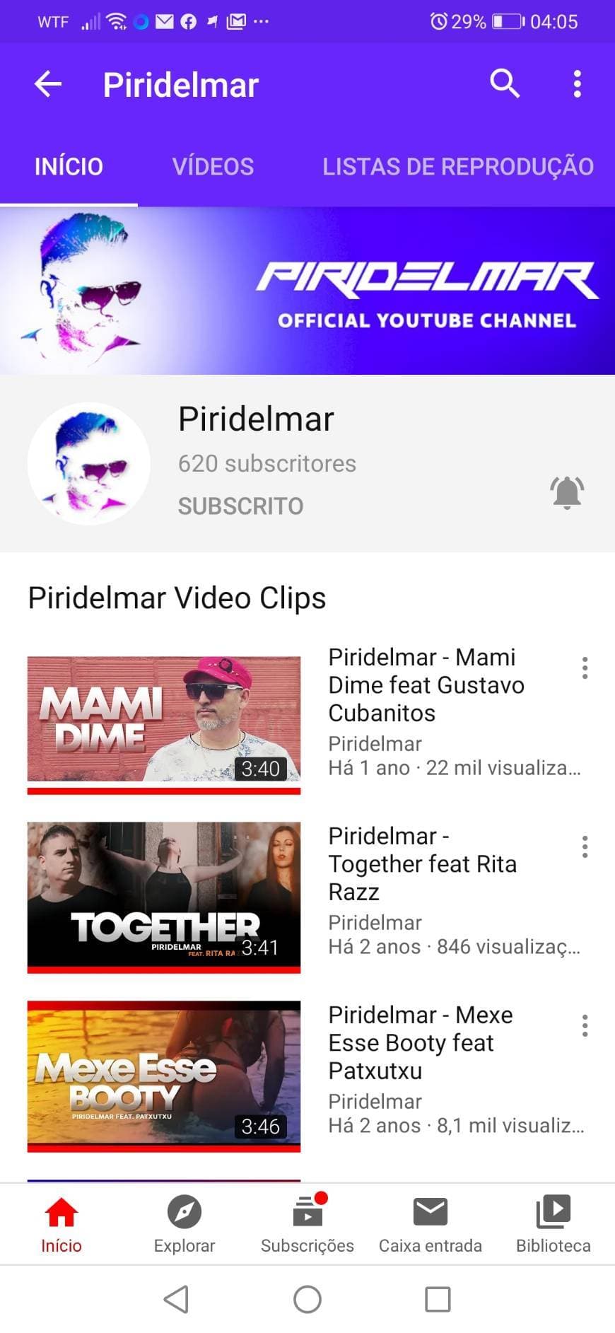 Fashion Piridelmar YouTube subscribers 