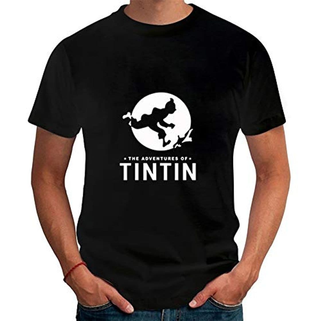 Product Cartoon Tintin Adventure Classic Animation T Shirts Summer Slim Fit Casual Man Tees Fashion Brand Clothes