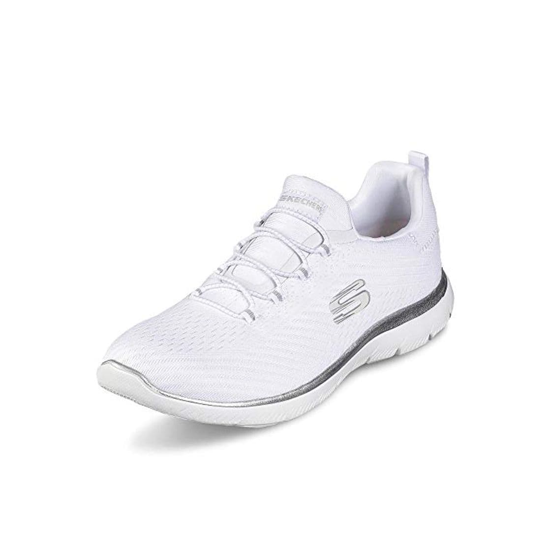 Fashion Skechers Summits, Zapatillas para Mujer, Blanco