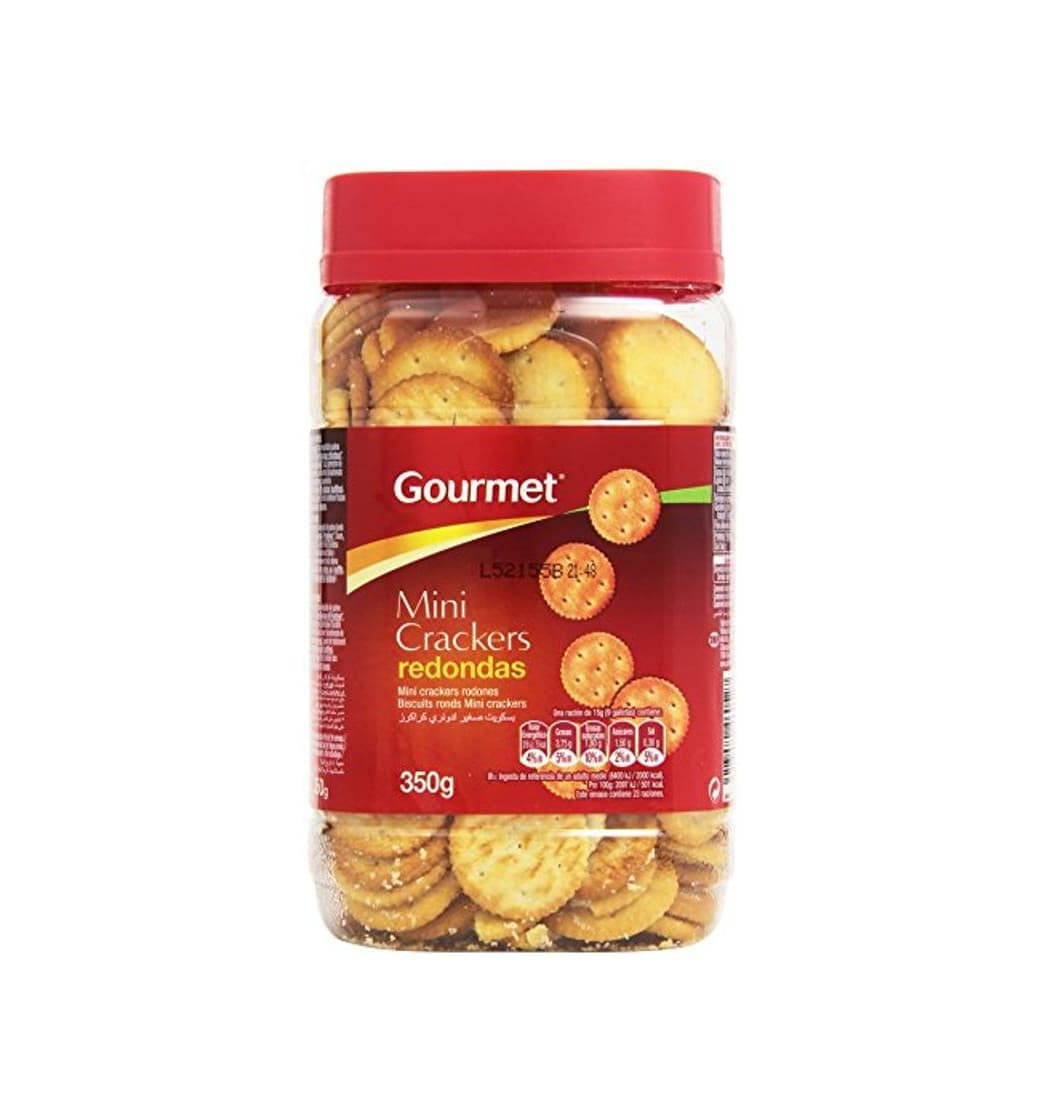 Producto Gourmet Mini Crackers Redondas