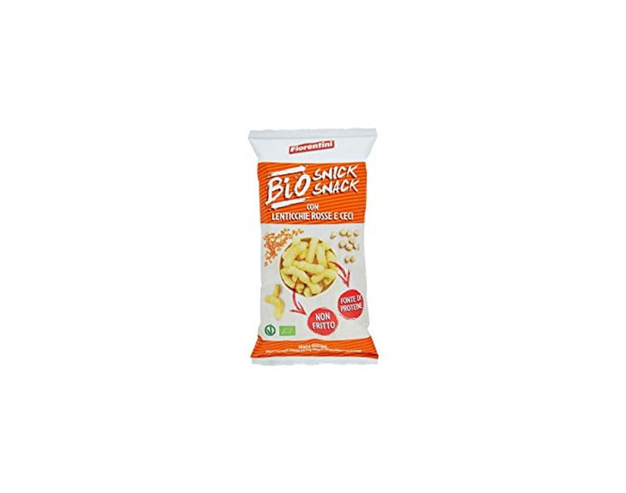 Product Snick Snack de lentejas rojas y garbanzos 45 g sin gluten BIO