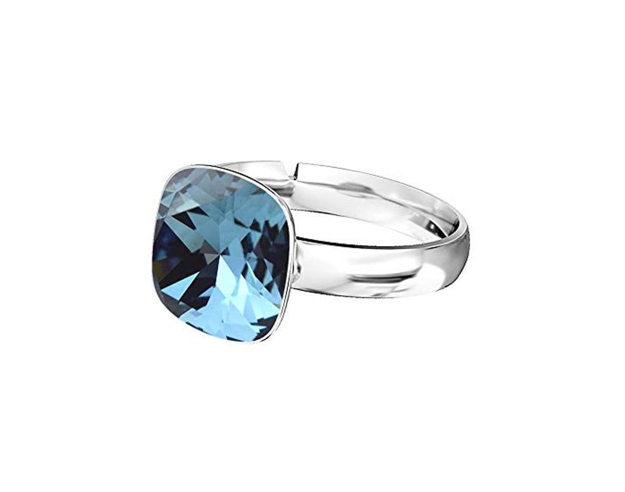 Producto Crystals & Stones 925 plata anillo * Square * * Varios Colores