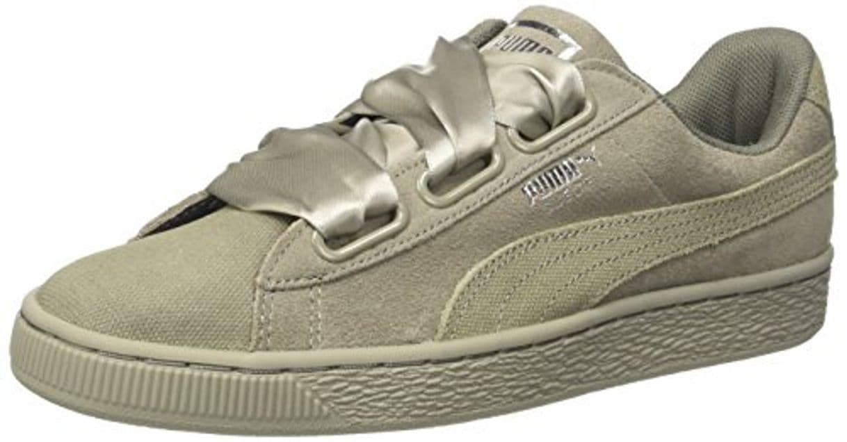 Product Puma Suede Heart Pebble Wn's, Zapatillas para Mujer, Gris