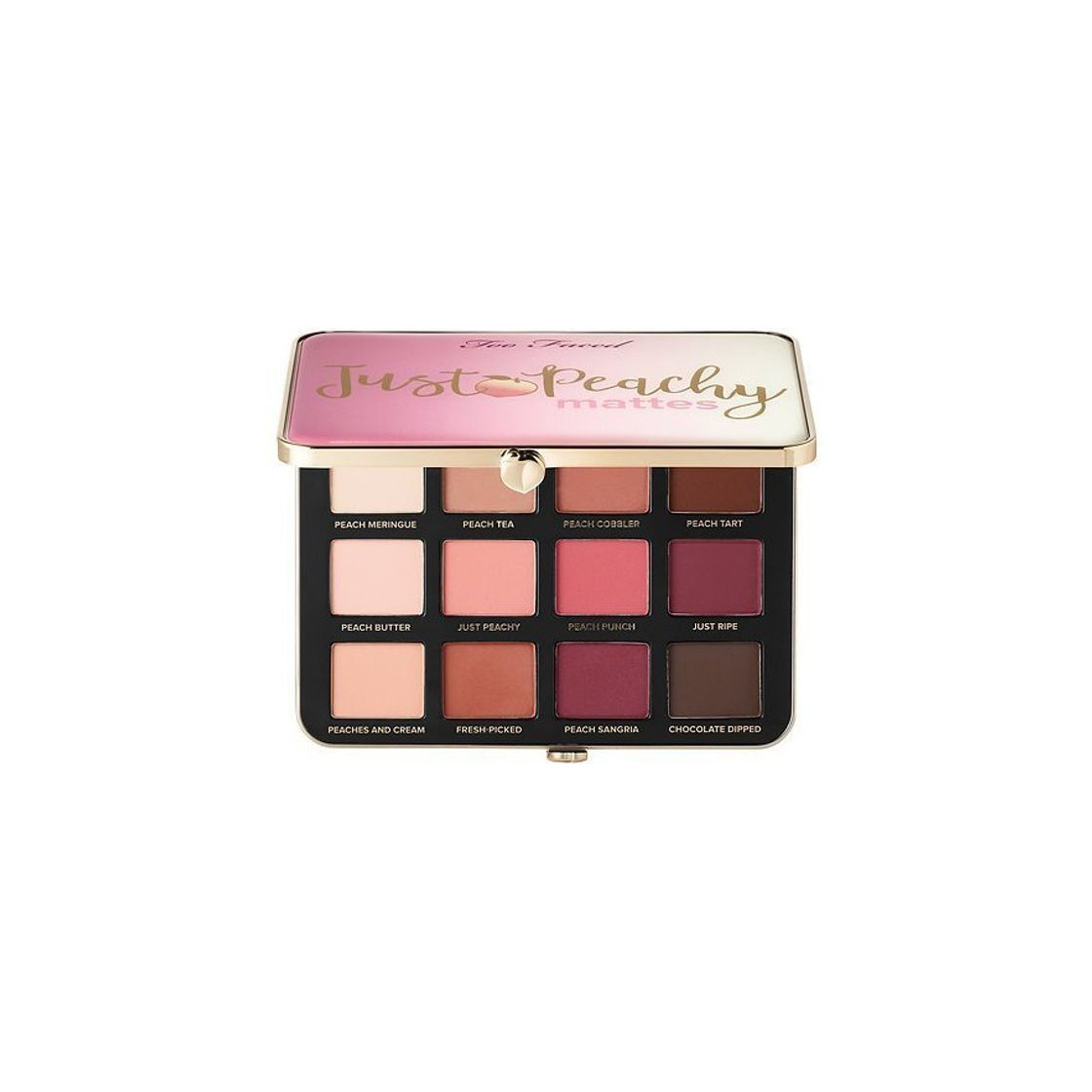 Beauty Paleta de sombras de ojos de terciopelo mate Just Peachy