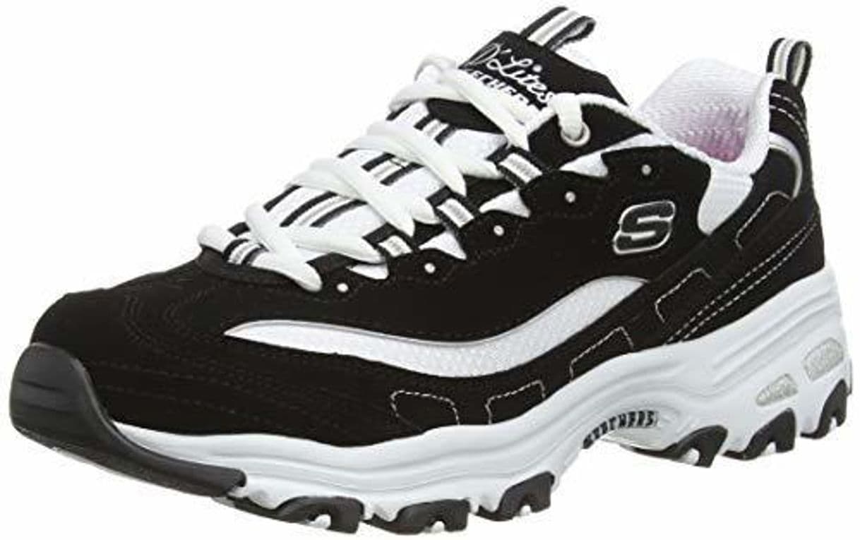 Fashion Skechers Women's D'Lites Me Time TrainersBlack