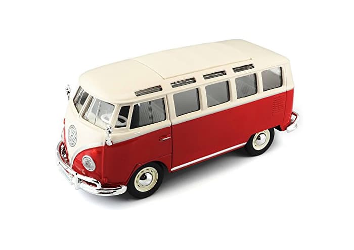 Product Tavitoys, 1/24 Special VW Samba Blanco y Rojo