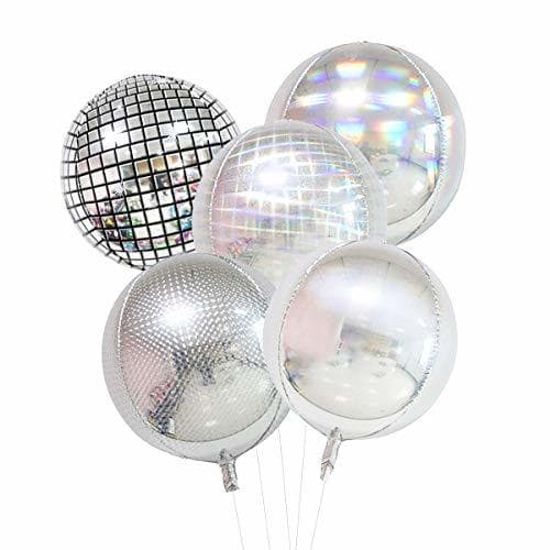 Producto Kreatwow Globos láser Bola de Discoteca Globos Decoraciones Disco Dance Party Supplies