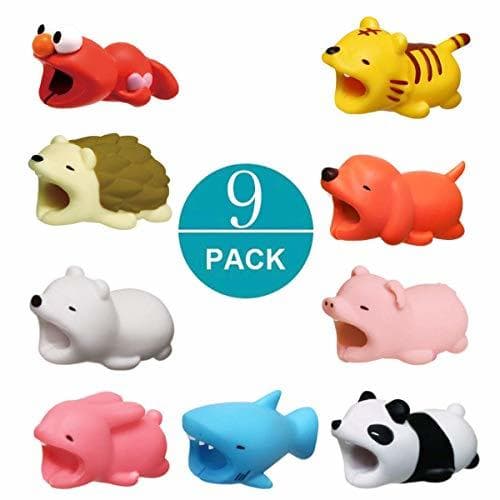 Electronic Newseego Protector de Cable Cargador de Ahorro Chewers de Cable Cute Animal