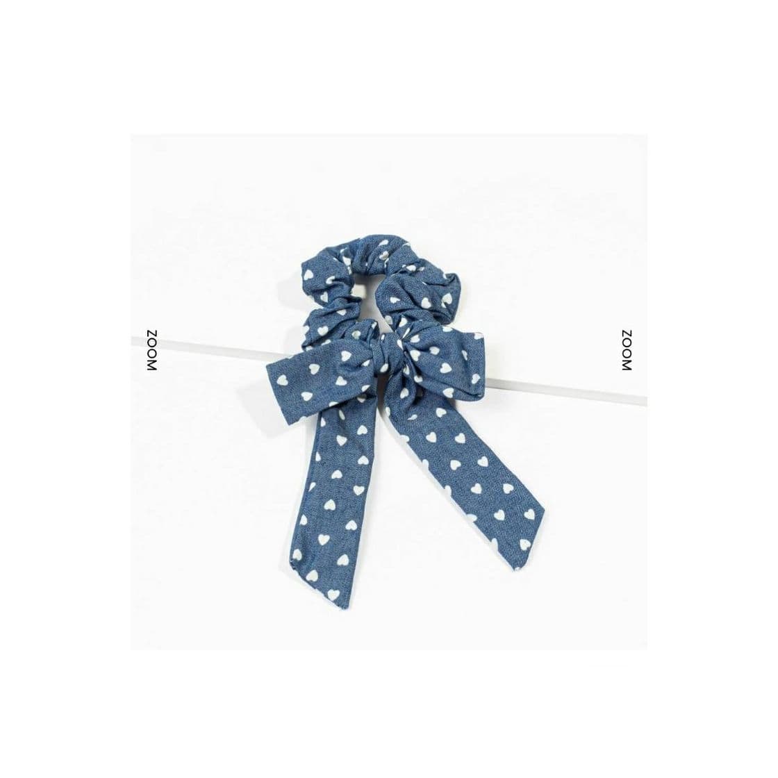 Product Scrunchie con moño estampada