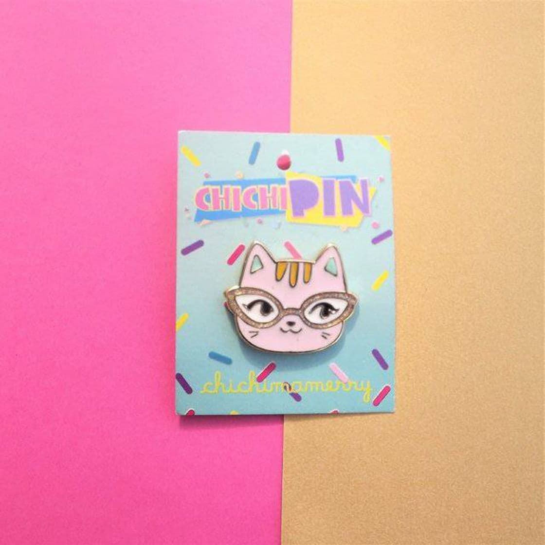 Product Pin Gata Pink