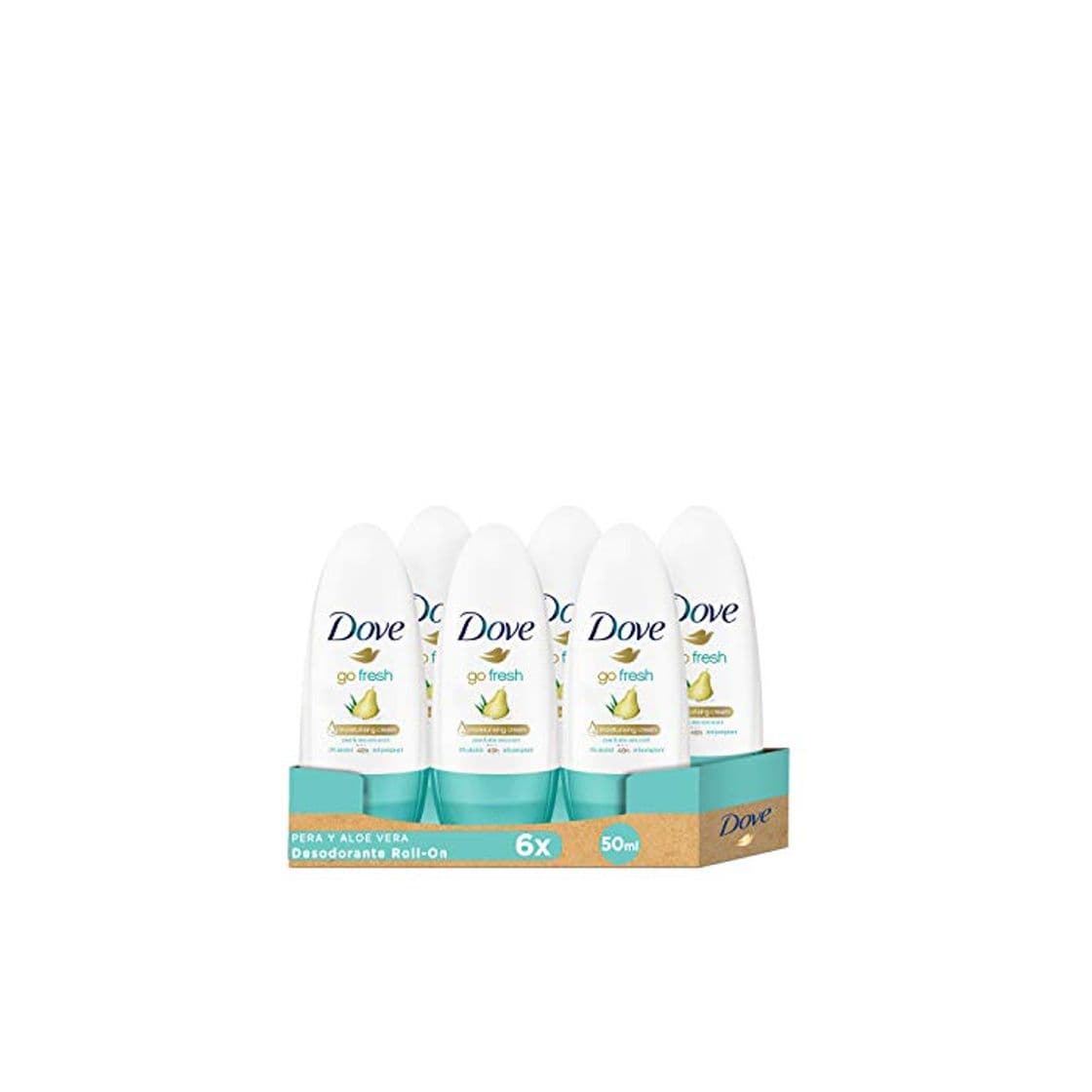 Beauty Dove Go Fresh Pera Desodorante Roll On 50 ml - [Pack de 6]