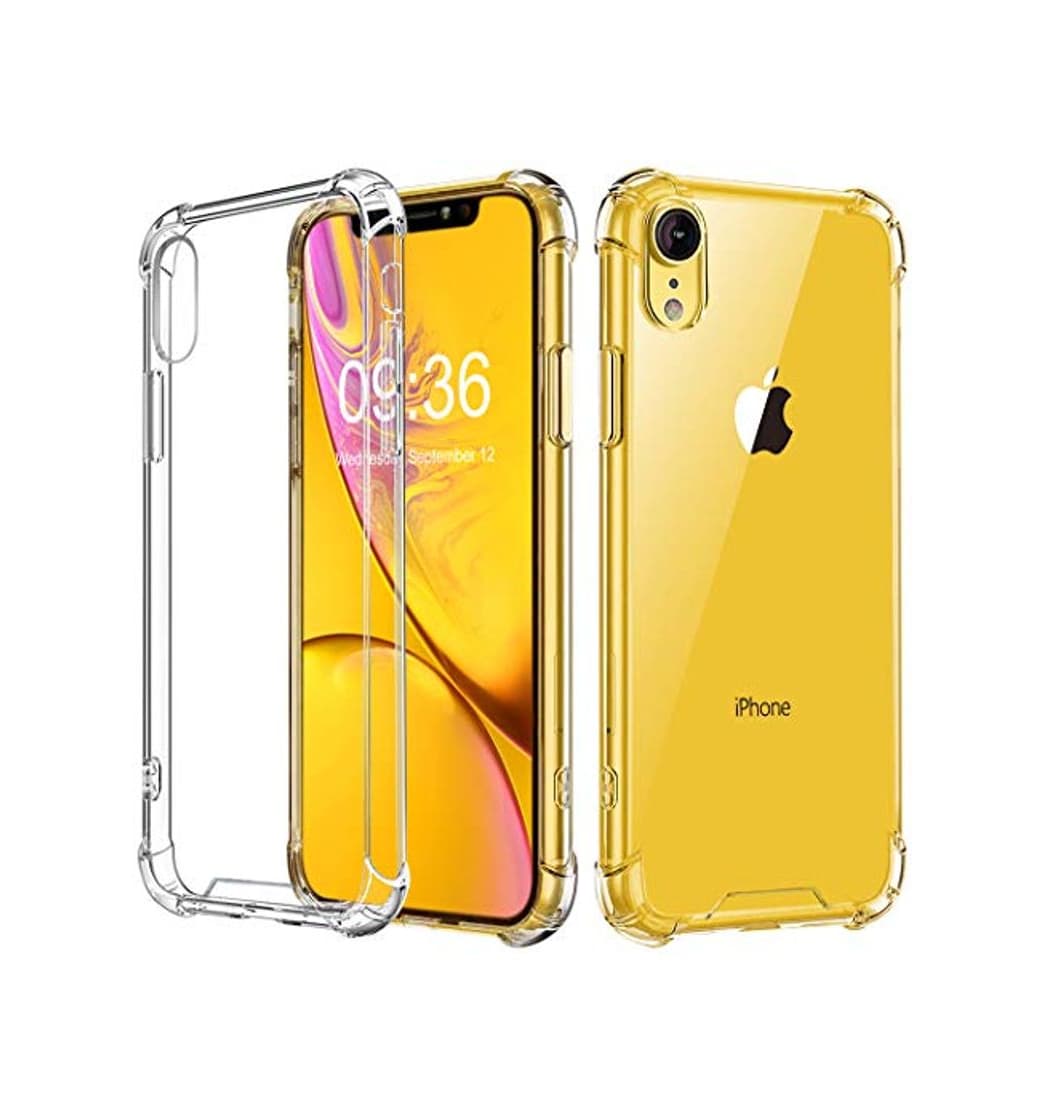 Producto Babacom Funda para iPhone XR, Transparente Carcasa para iPhone XR Absorcion de