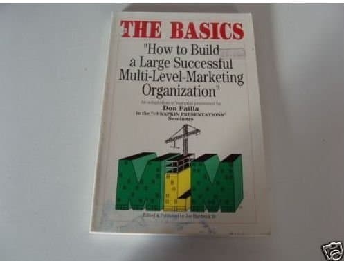 Libro How to Build a Large Successful Multilevel Marketing Organization