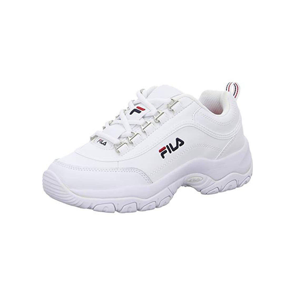 Fashion Fila Strada Low wmn, Zapatillas Altas para Mujer, Blanco