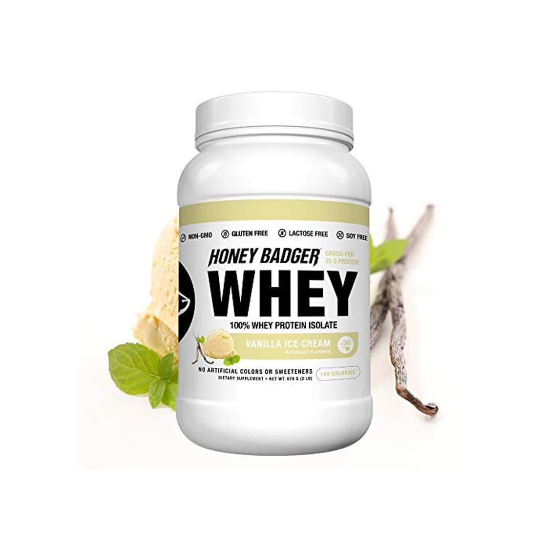 Product Honey Badger Natural Keto 100% Whey Protein Isolate