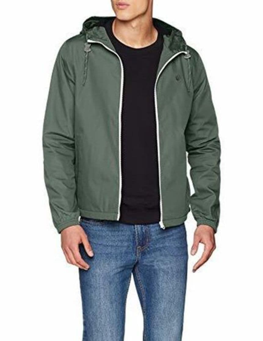 Fitness Element Alder Chaqueta con Capucha, Hombre, Verde