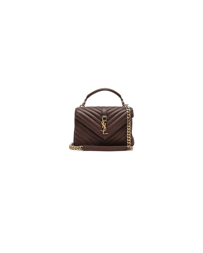 Product Saint Laurent Medium Monogramme College Bag in Old Brandy