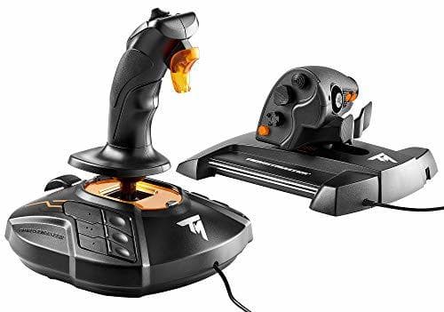 Electronic Thrustmaster T.16000M FCS HOTAS - Joystick PC, Tecnología de precisión magnética H.E.A.R.T.