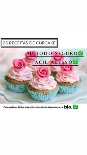 Fashion 25 receitas de cupcake 🧁 