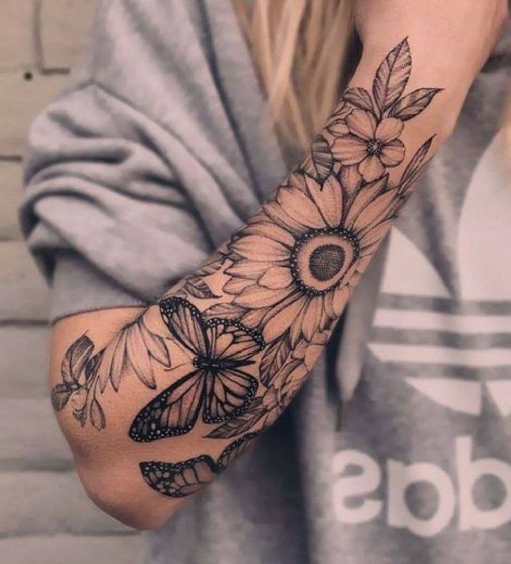 Moda Para quem gosta de tatuagens grandes