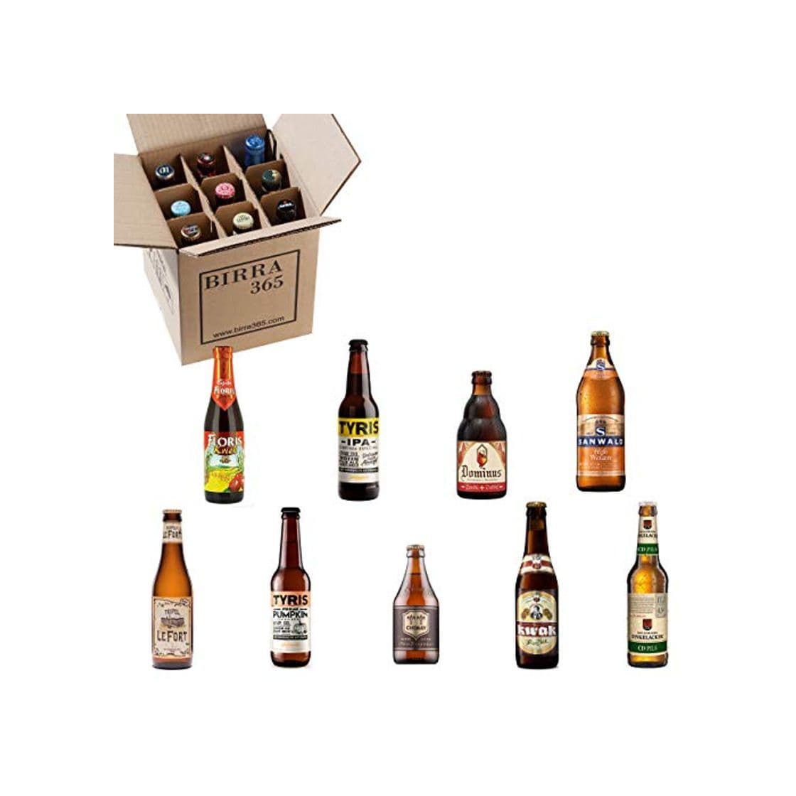 Product Caja degustación 9 cervezas diferentes