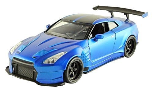 Lugar Jada Toys – 98271bl – Nissan GT-r35 – 2012 Ben Sopra – Fast and Furious – Escala 1/24 – Azul