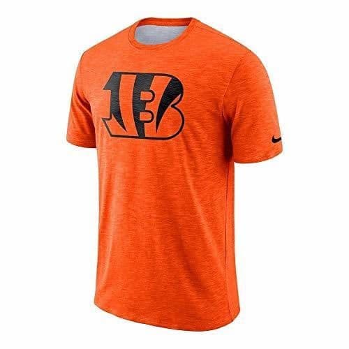 Lugar Nike NFL Cincinnati Bengals Sideline Slub Performance T-Shirt Large