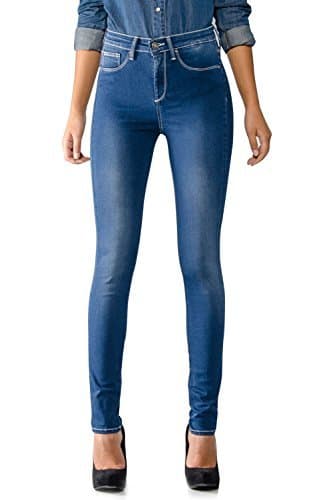 Moda Tiffosi 10006162 Vaqueros Skinny, Azul