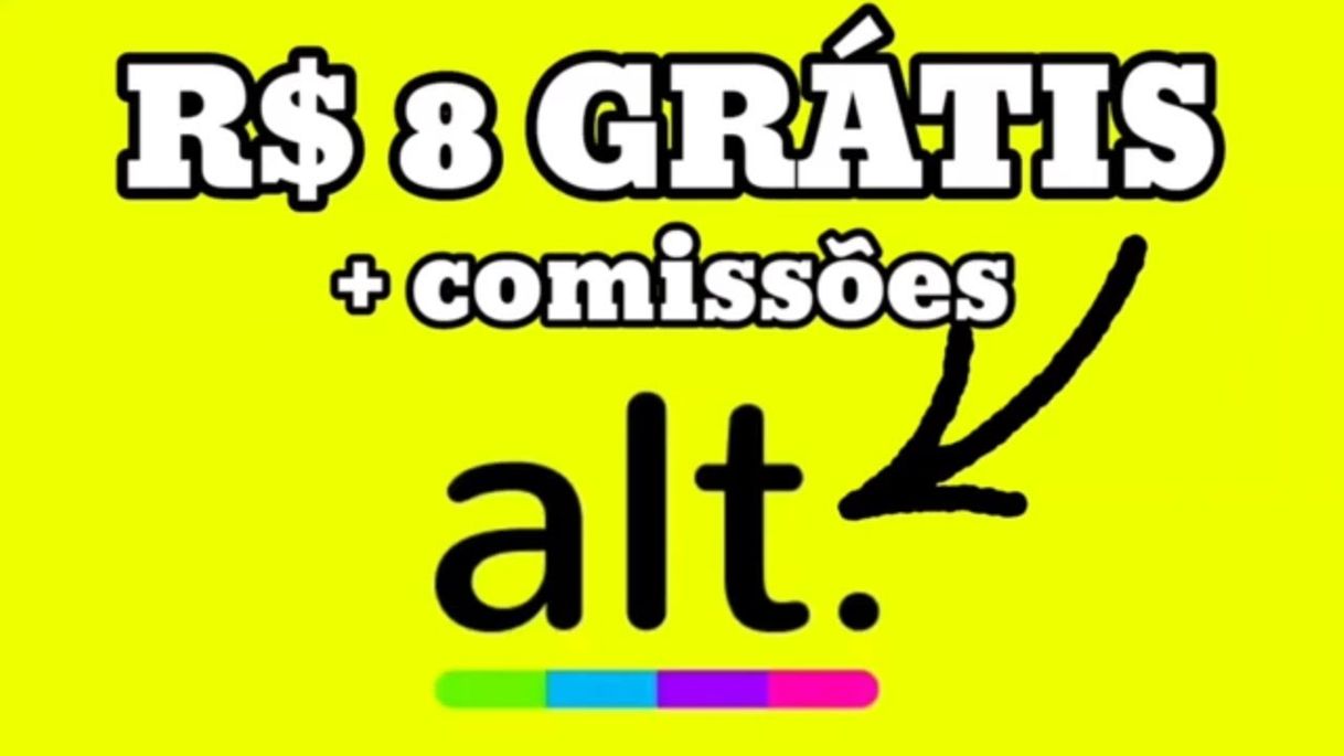 Moda Alt bank / Ganhe R$ 8 grátis e comissões para sempre