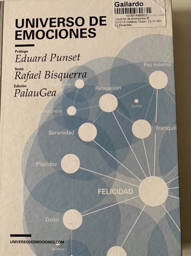 Libro Universo de Emociones