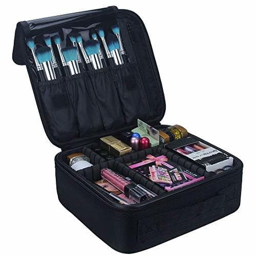 Beauty Travelmall Cosmético Organizador-Profesional Maquillaje Case-Travel Maquillaje Herramientas Contenedor