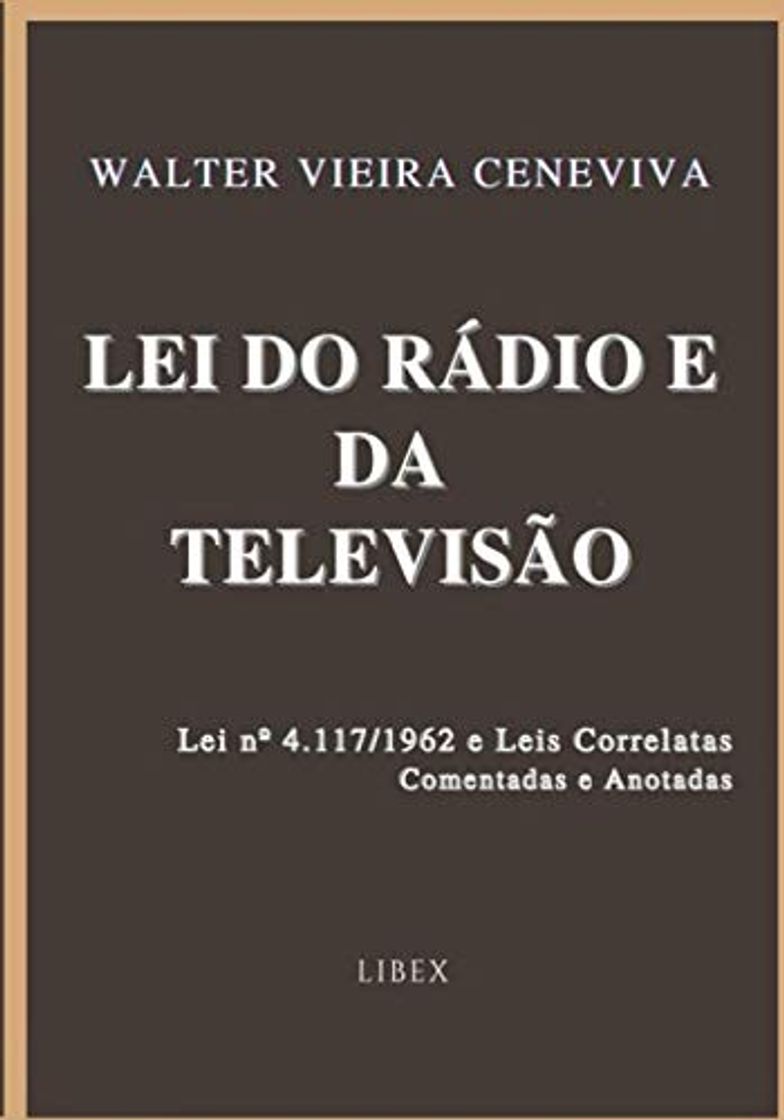 Product LEI DO RÁDIO E DA TELEVISÃO: Lei nº 4.117