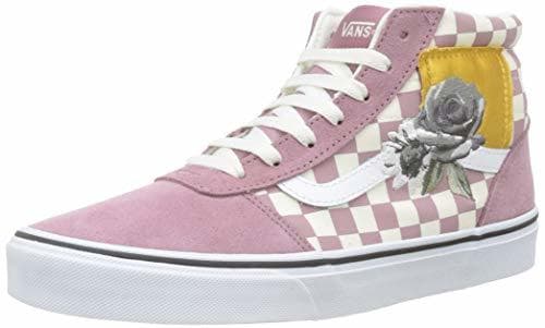 Product Vans Ward Hi Suede/Canvas, Zapatillas Altas para Mujer, Multicolor