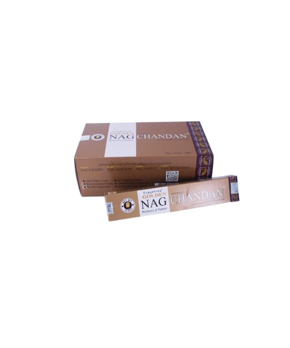 Product Varillas de incienso Golden Nag Chandan 180g aroma a madera de sándalo