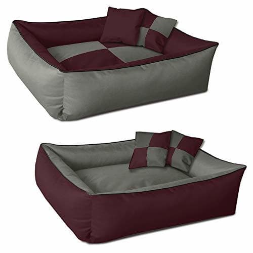 Lugar BedDog® 2en1 colchón para Perro MAX Quattro XXL Aprox. 120x85 cm