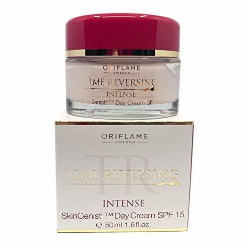 Belleza ORIFLAME Time Reversing Intense 55+ SkinGenist II SPF 15 Crema de Día