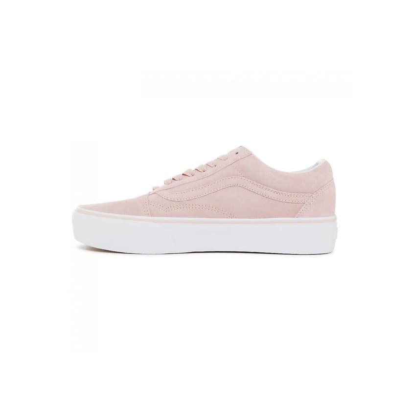 Product Vans old skool pink suede platform 