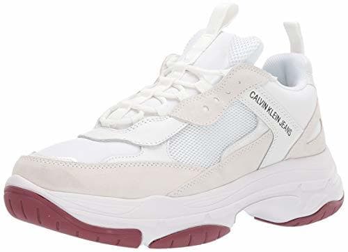 Product Calvin Klein Jeans Hombres Blanco Marvin Chunky Zapatillas-UK 11