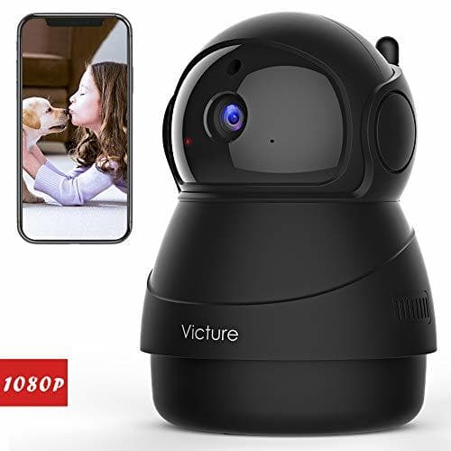 Electronic Victure 1080P Cámara IP WiFi,Cámara de Vigilancia FHD con Visión Nocturna,Cámara de