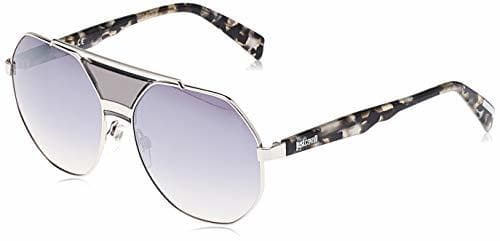 Lugar Just Cavalli Sonnenbrille Jc828S 20C-58-15-140 Gafas de sol, Plateado