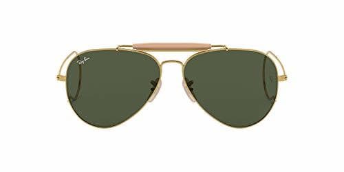 Lugar Ray-Ban Outdoorsman Oro-Verde Clásica G-15- Gafas de sol para hombre