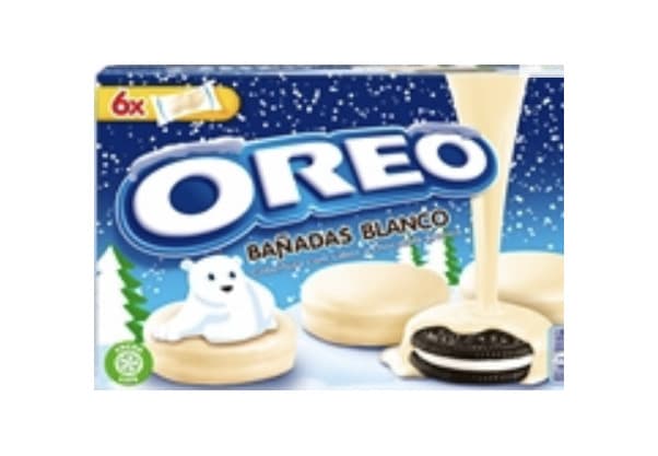 Producto Bolachas oreo cobertas de chocolate branco