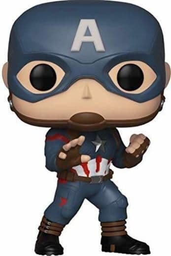 Juego Funko Marvel Pop Capitán América Edición Especial, Multicolor